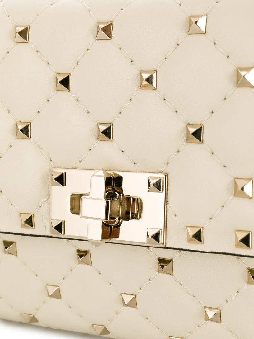 Borsa a tracolla con catena Rockstud Spike