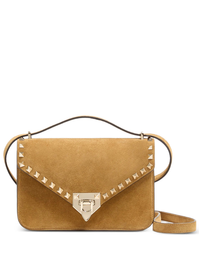 Borsa Piccola A Tracolla Valentino Garavani Rockstud In Suede