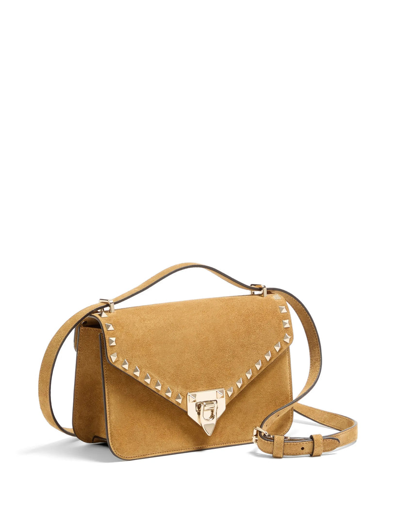 Borsa Piccola A Tracolla Valentino Garavani Rockstud In Suede