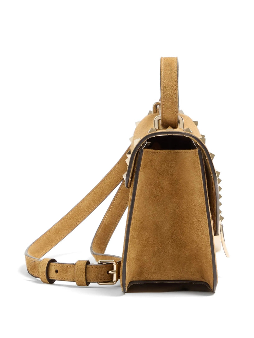 Borsa Piccola A Tracolla Valentino Garavani Rockstud In Suede