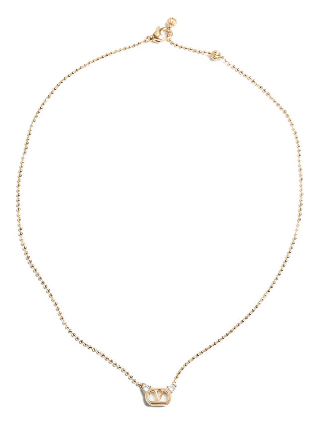 Collana Ovalette In Metallo E Cristalli Swarovski®