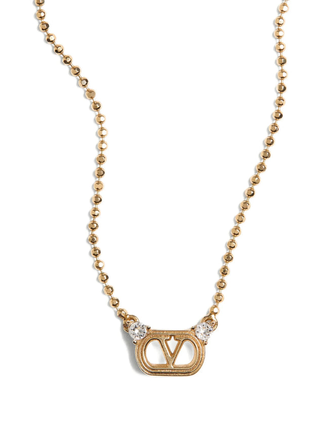 Collana Ovalette In Metallo E Cristalli Swarovski®