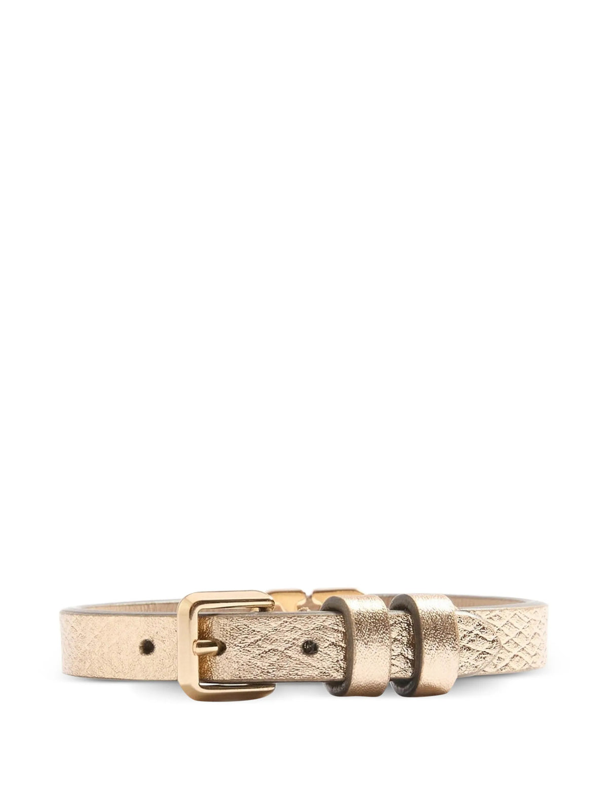 Bracciale VLogo Signature in Pelle Laminata e Cristalli Swarovski®