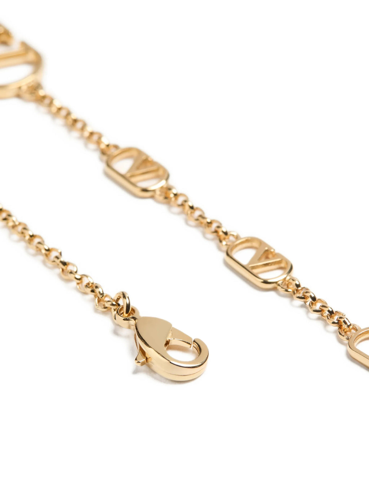 Collana VLogo signature in metallo
