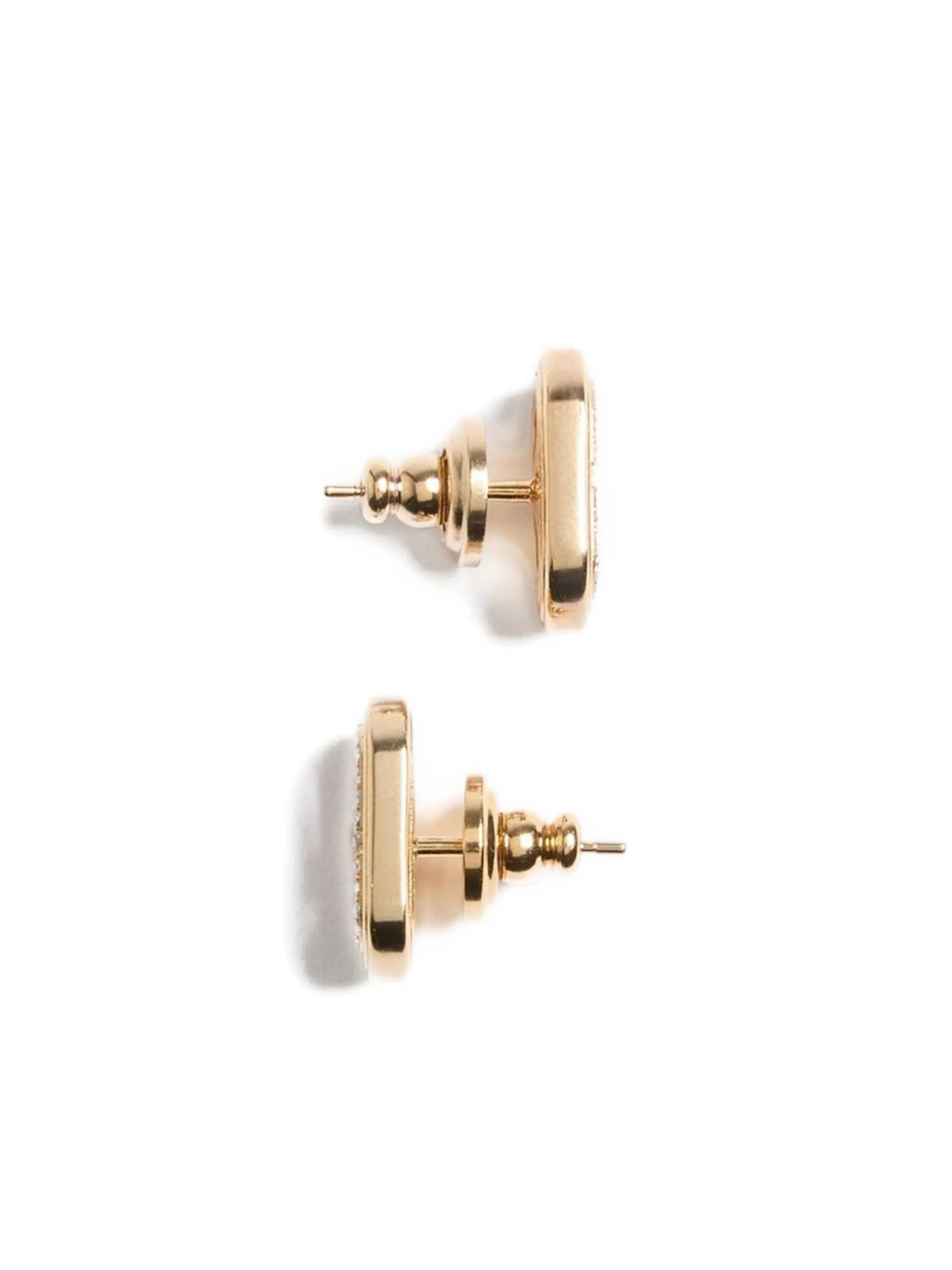 Orecchini Ovalette In Metallo E Cristalli Swarovski®