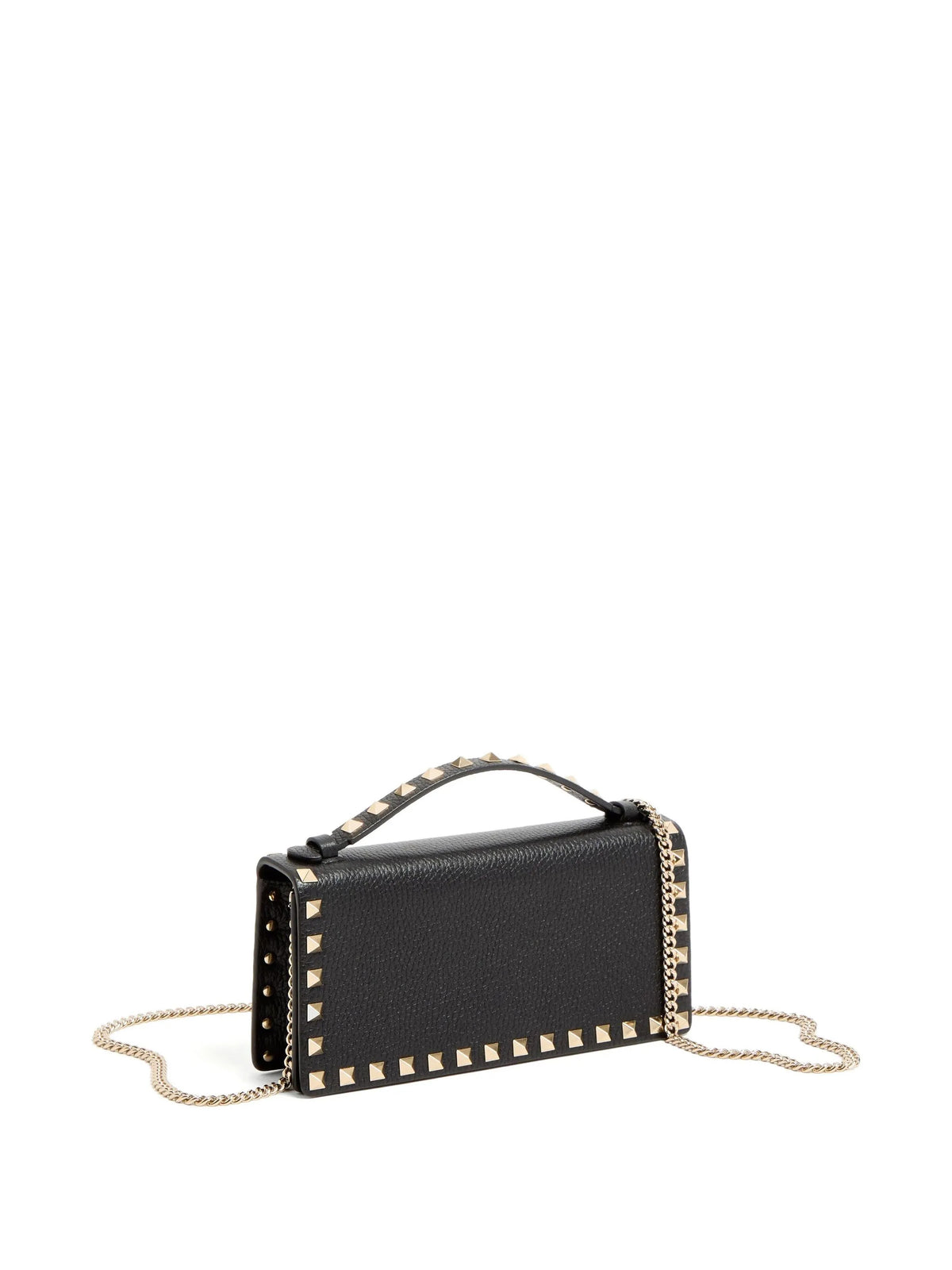 Portafoglio con catena Rockstud