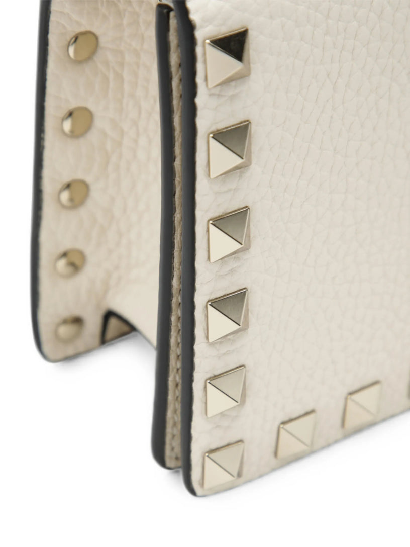 Portafoglio con catena Rockstud