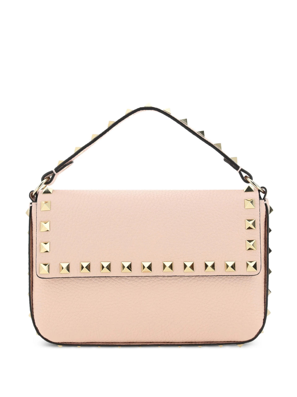 VLogo Signature Grainy Calfskin Wallet With Chain