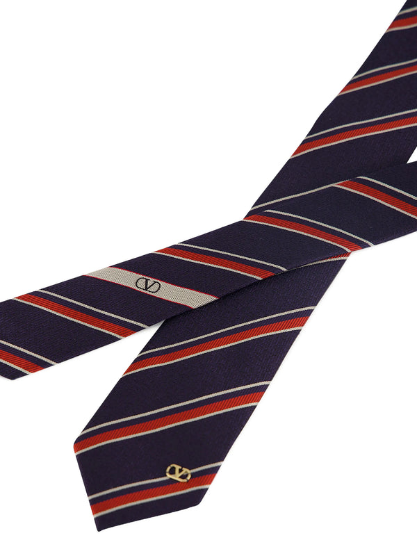 Valentie Jacquard Regimental Silk Tie