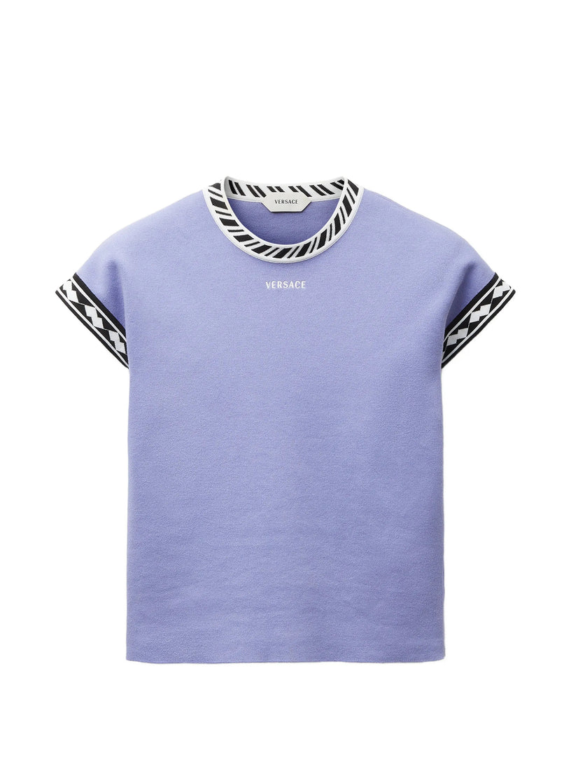T-shirt in maglia di cotone