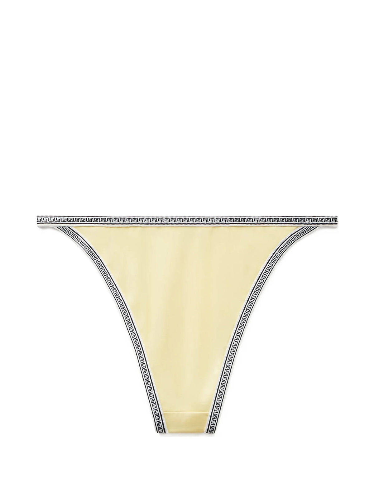 Slip bikini con logo ricamato