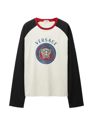 T-shirt regular in jersey di cotone con stampa