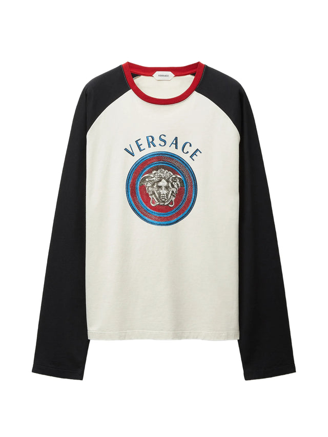 T-shirt regular in jersey di cotone con stampa