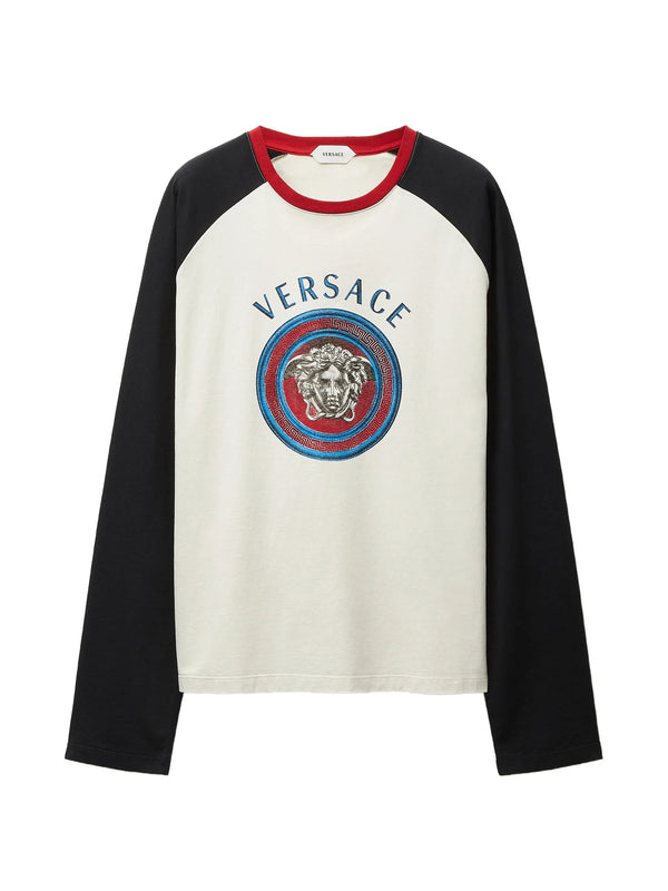 T-shirt regular in jersey di cotone con stampa
