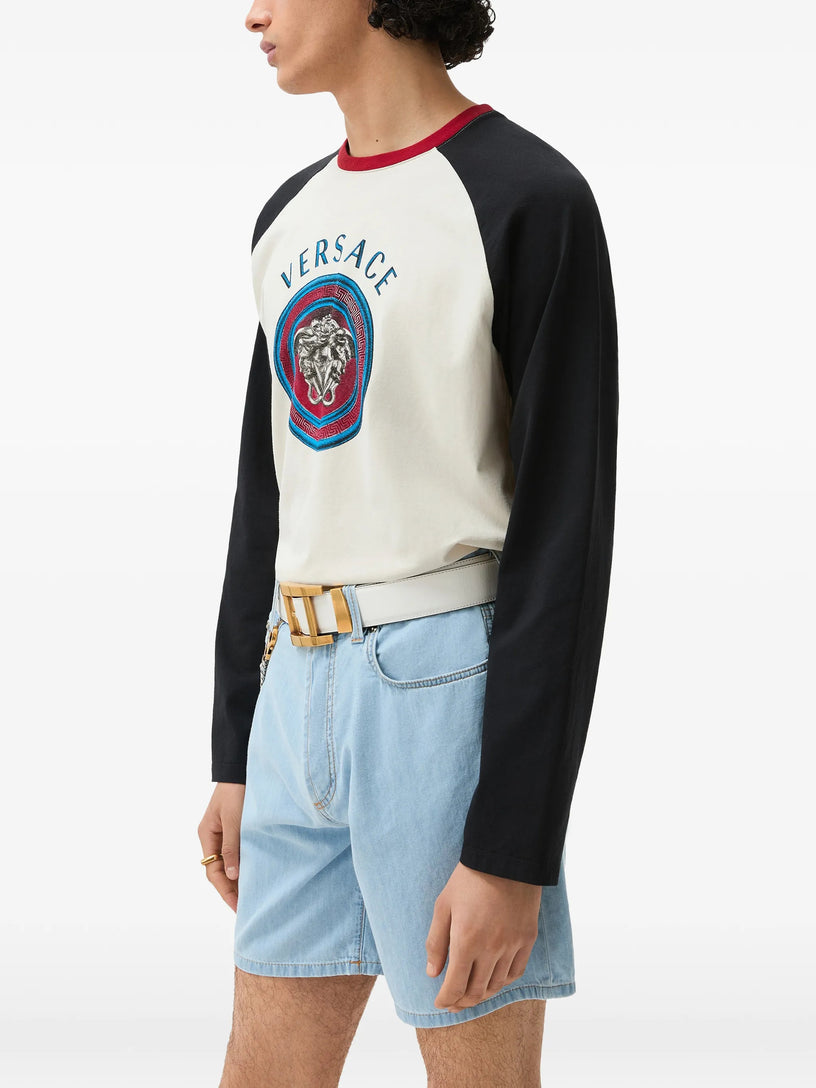T-shirt regular in jersey di cotone con stampa