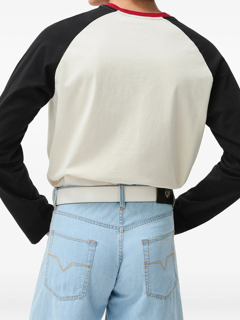 T-shirt regular in jersey di cotone con stampa