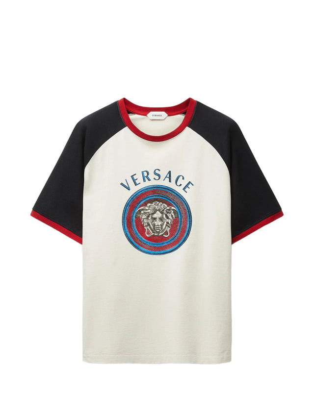 T-shirt regular in jersey di cotone con stampa