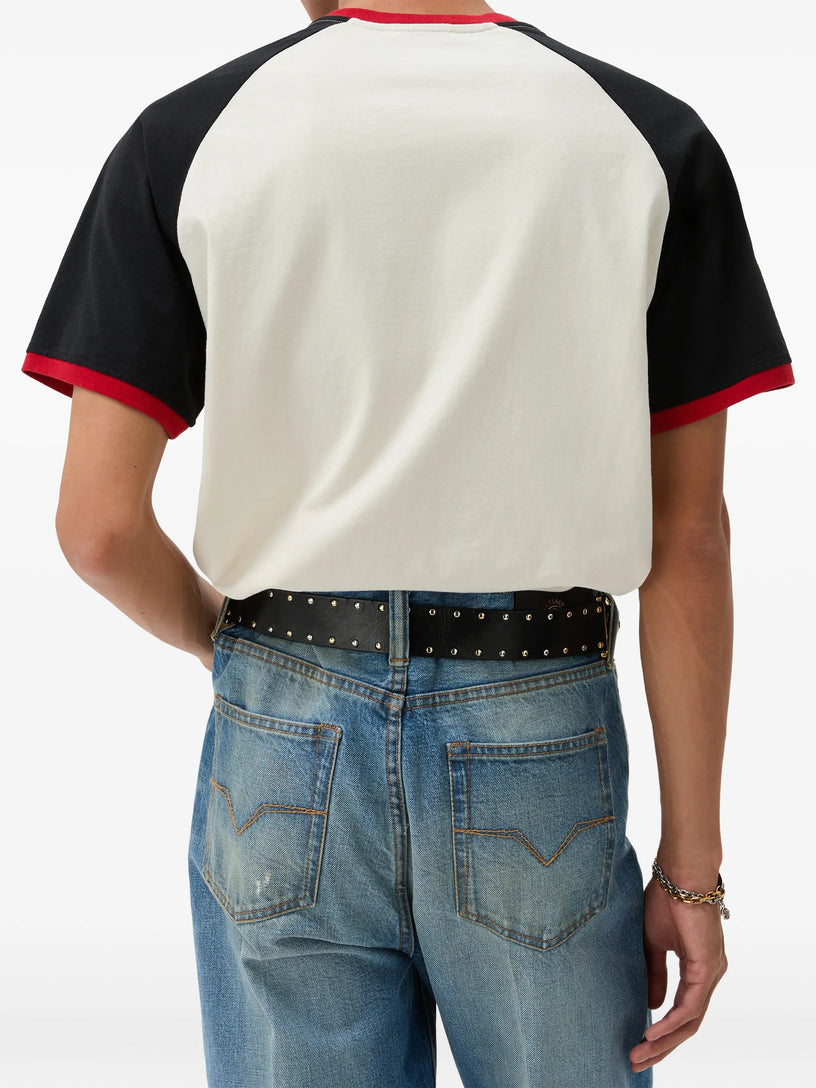 T-shirt regular in jersey di cotone con stampa
