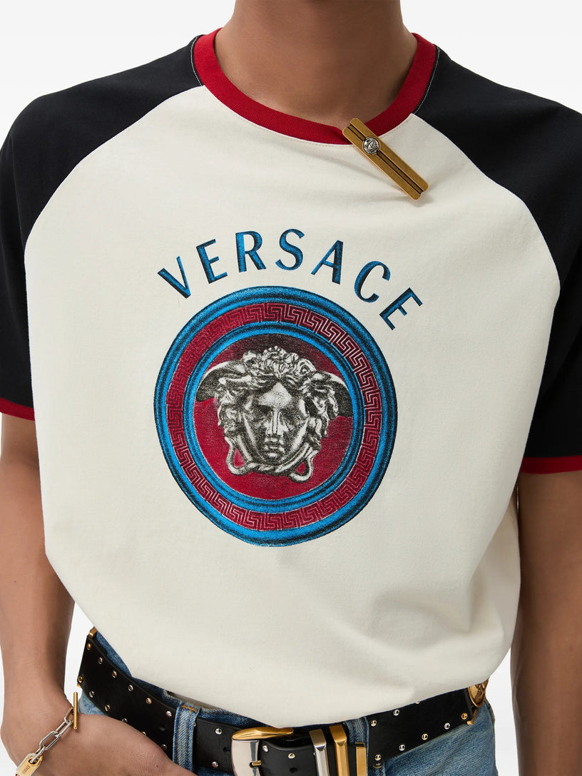T-shirt regular in jersey di cotone con stampa