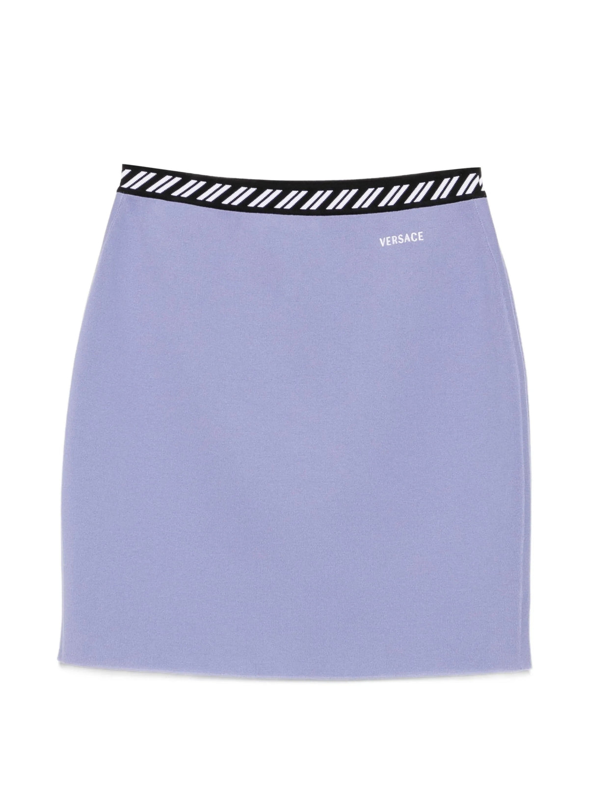 Minigonna in maglia di cotone