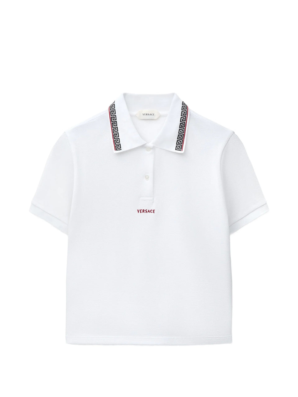 Cotton piqué polo shirt with embroidered logo