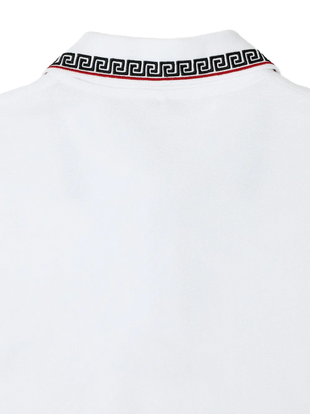 Polo in piqué di cotone con logo ricamato