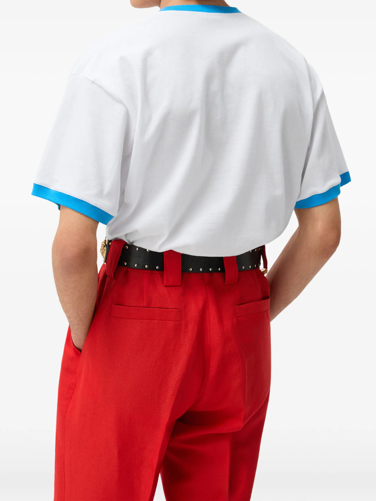 T-shirt regular in jersey di cotone con stampa