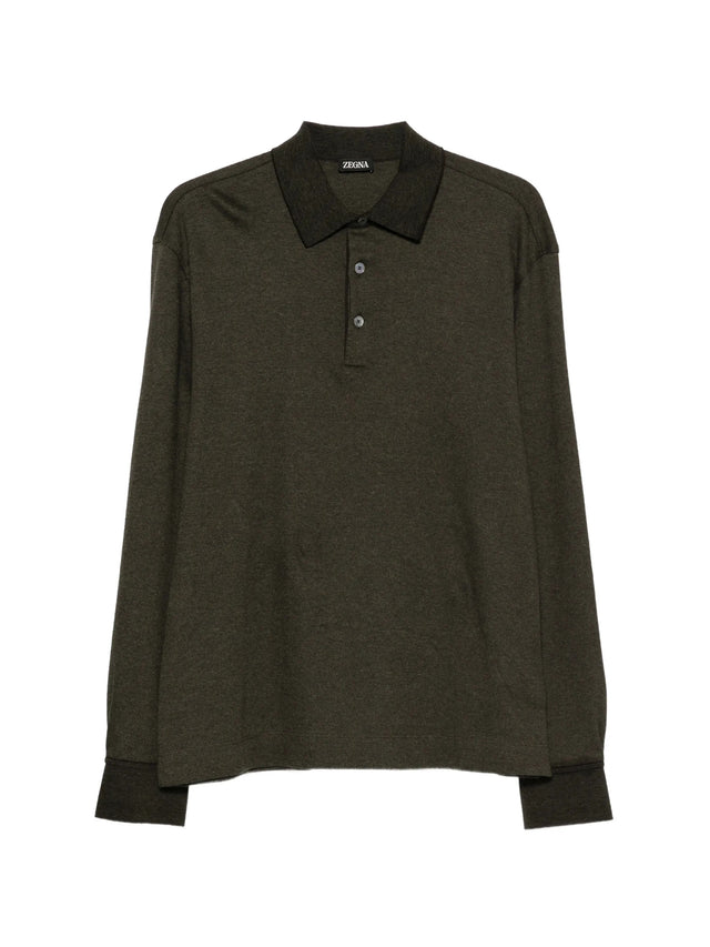 Polo in jersey