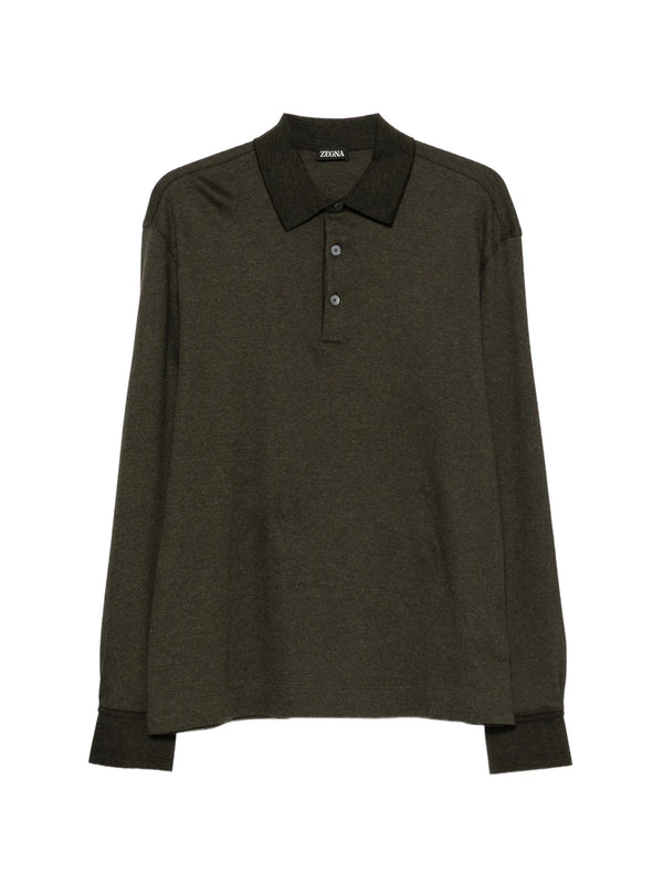 Polo in jersey