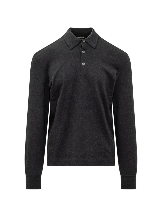 Polo in jersey
