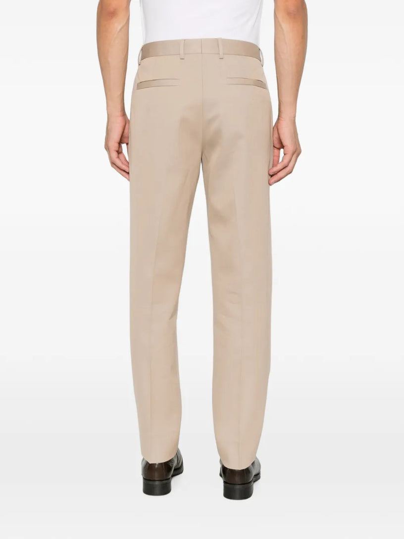 Pantaloni in cotone e lana