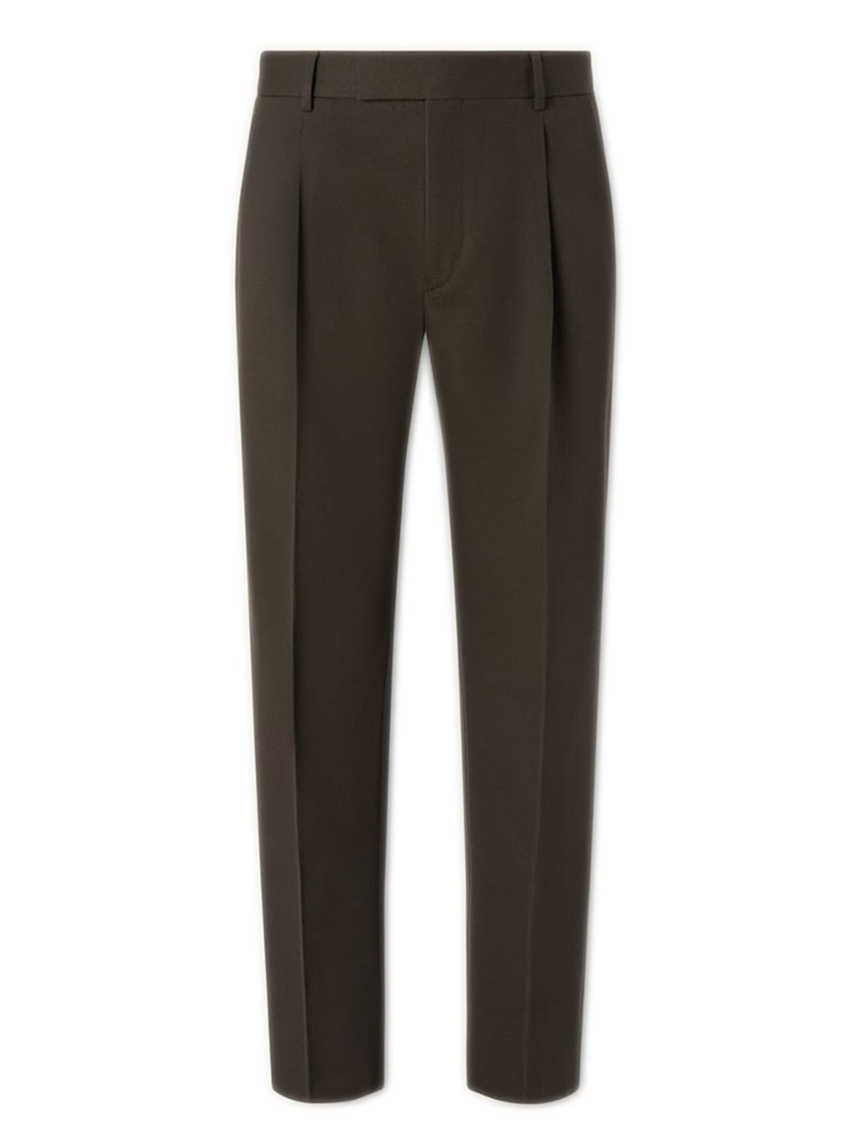 Pantaloni in cotone e lana