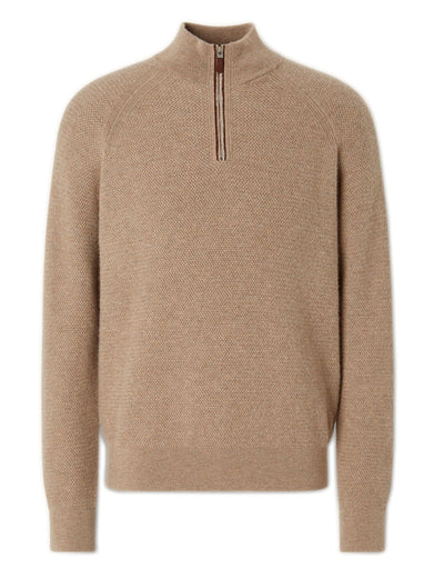 Lupetto con Zip in Oasi Cashmere