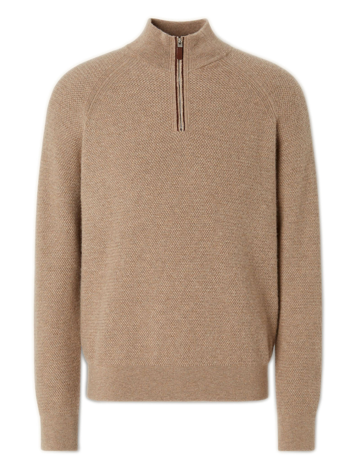 Lupetto con Zip in Oasi Cashmere