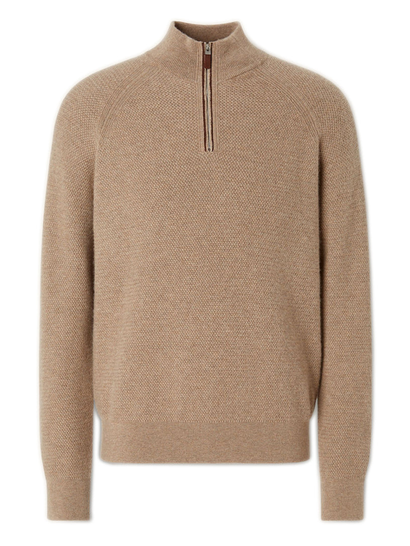 Lupetto con Zip in Oasi Cashmere