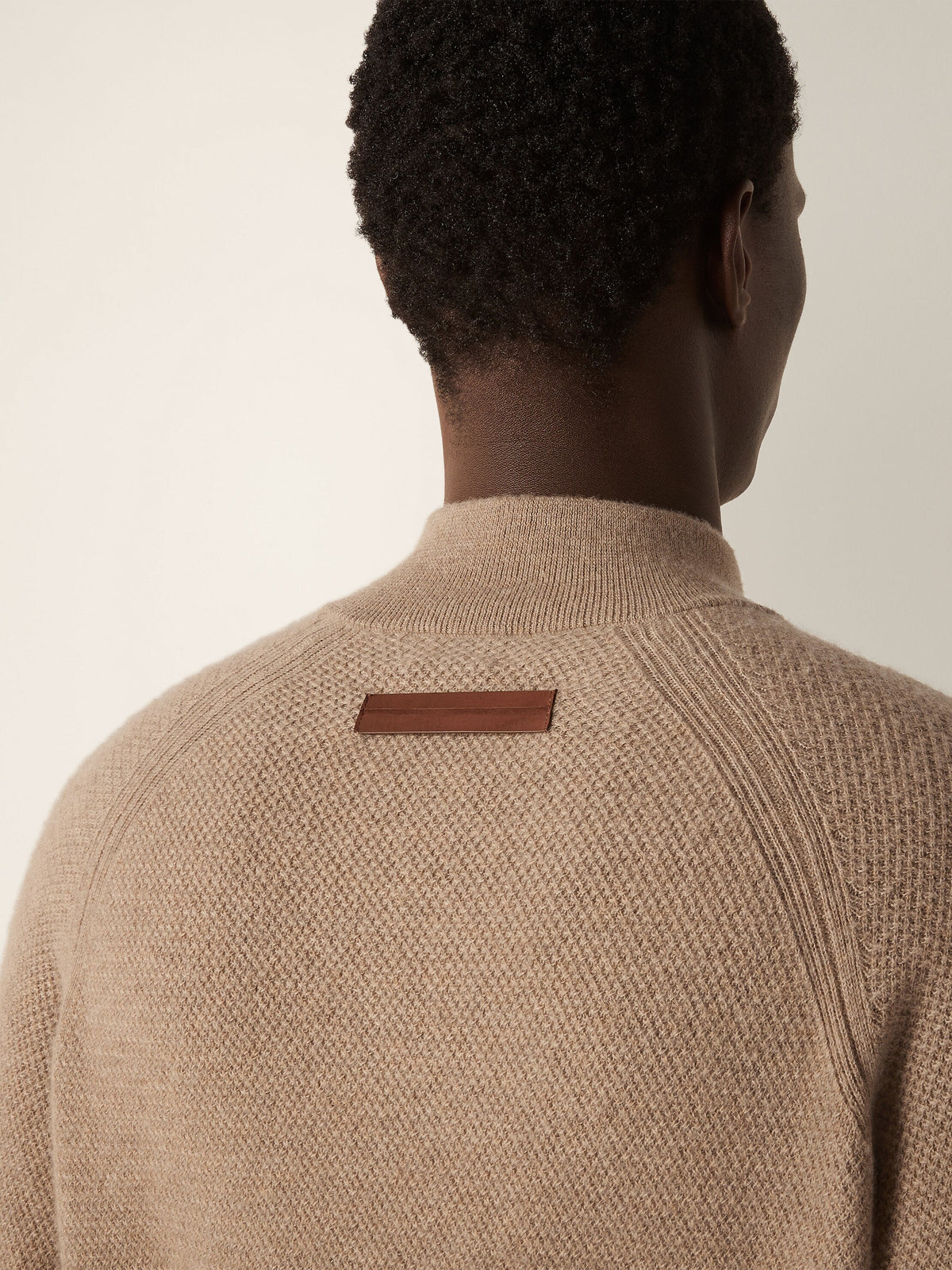 Lupetto con Zip in Oasi Cashmere