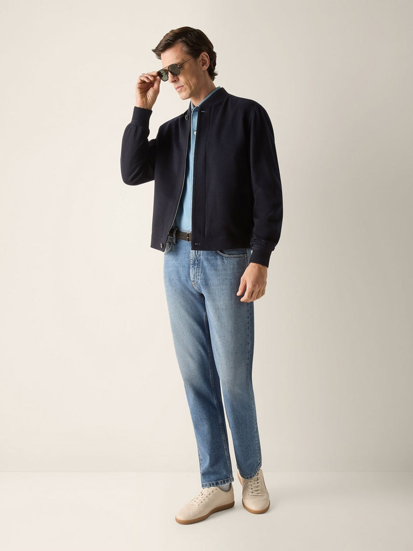 Bomber in Oasi Cashmere Elements