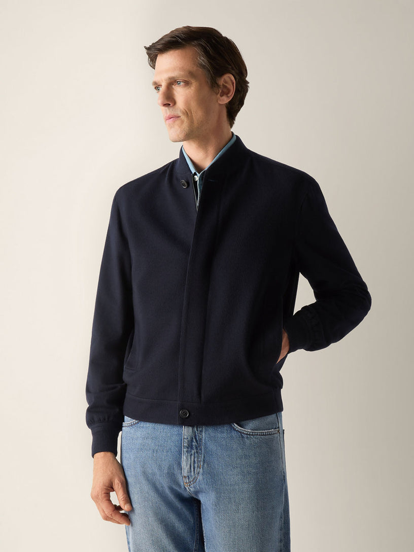 Bomber in Oasi Cashmere Elements