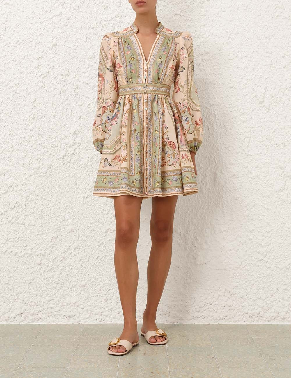 Miniabito scollato Roselight