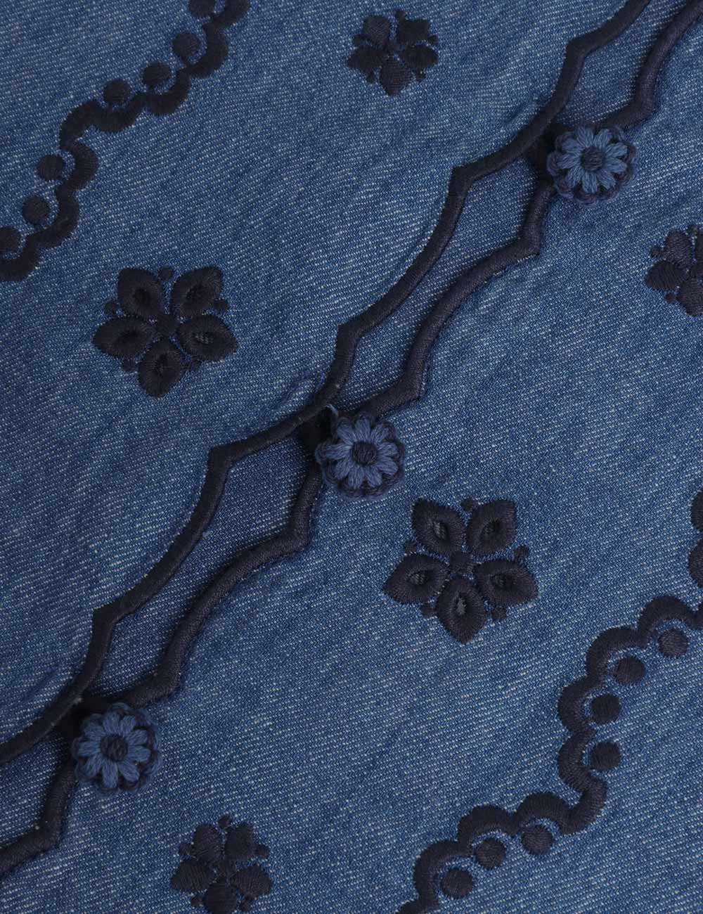 Camicia Aster ricamata