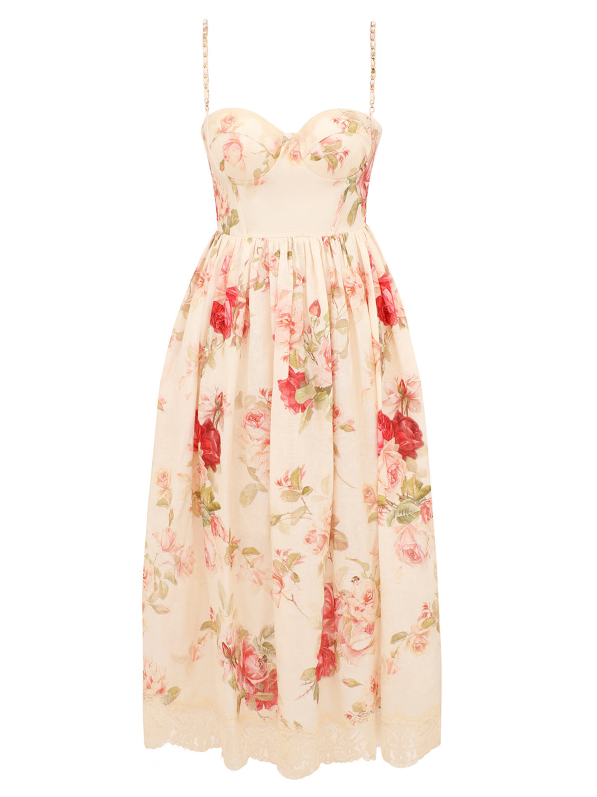 Abito midi da picnic Roselight