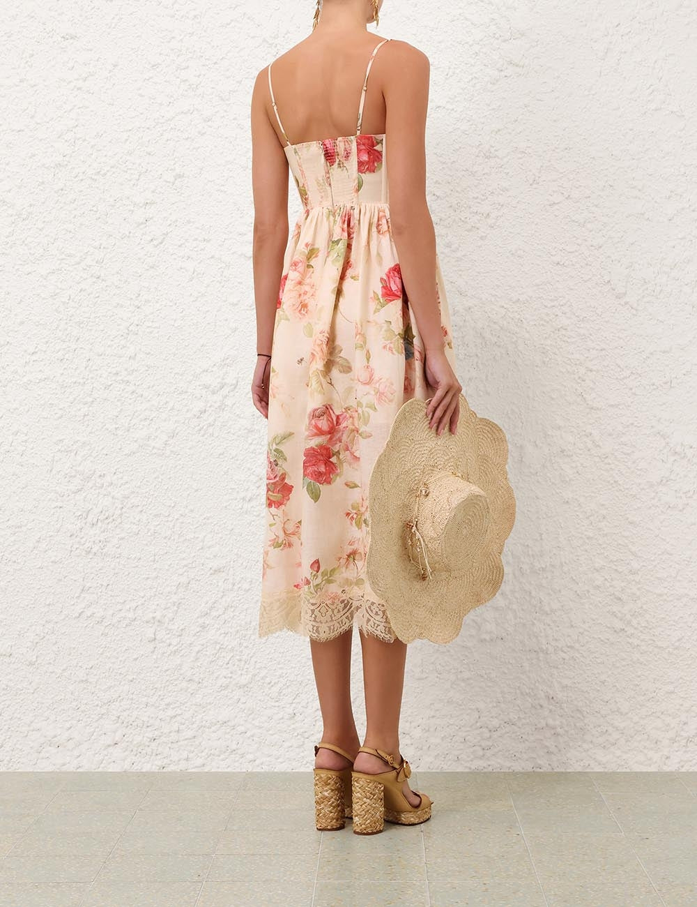 Abito midi da picnic Roselight