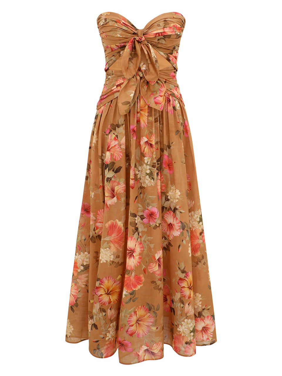 Mahon Tie Front Midi Dress