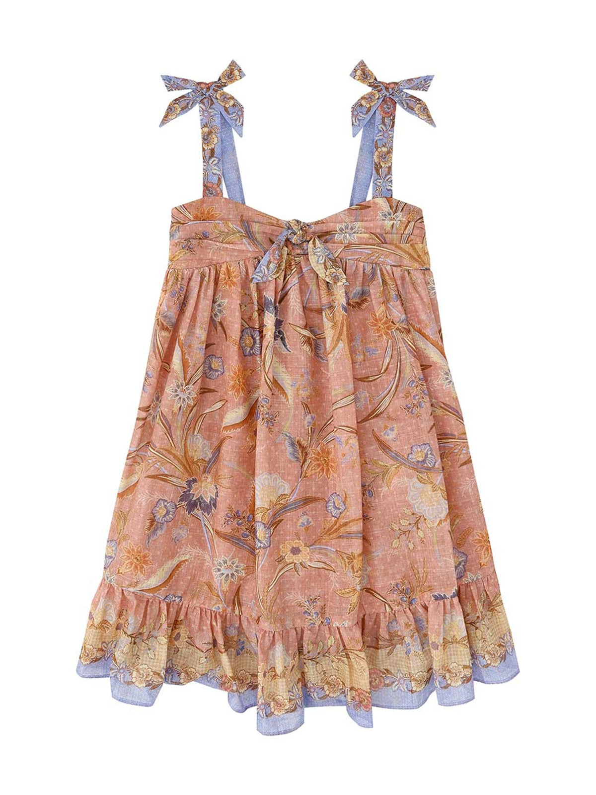 Abito con lacci sul davanti Indra Kids