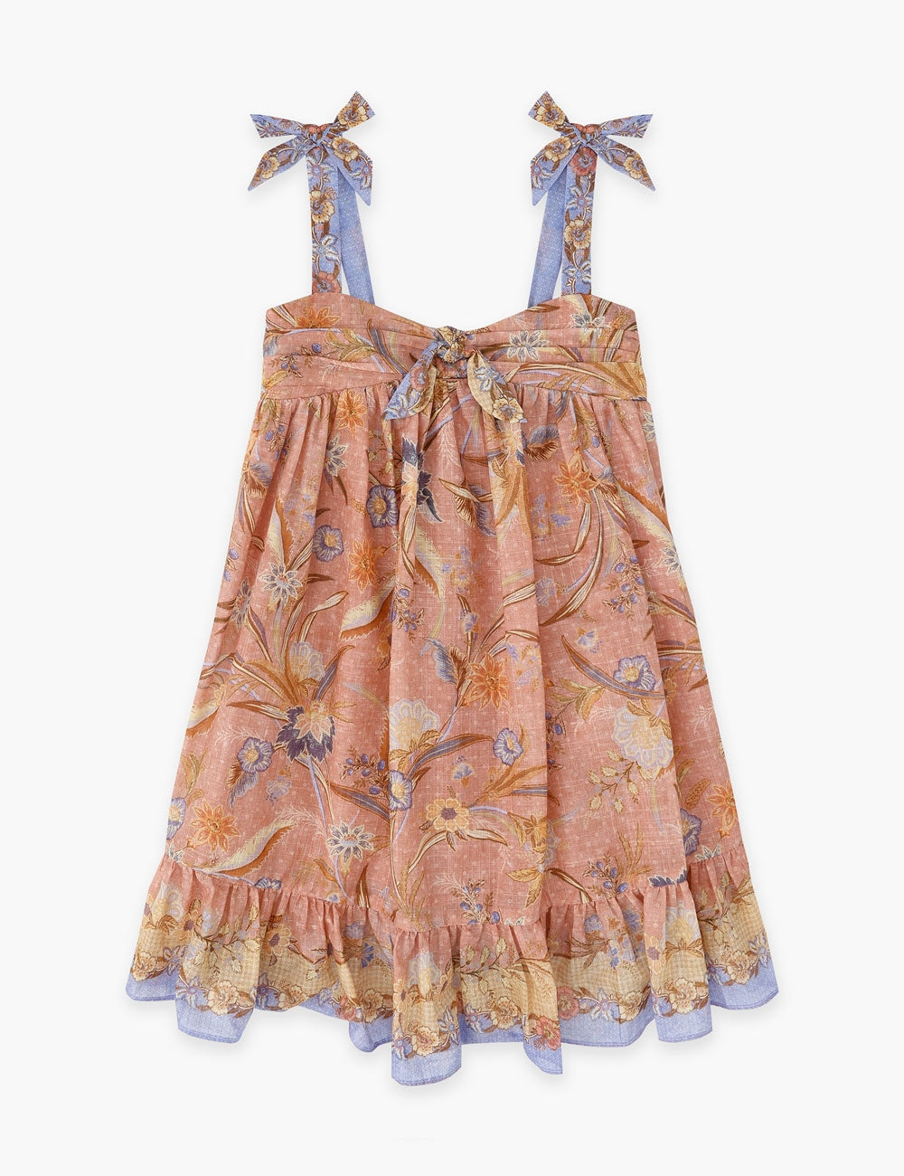 Abito con lacci sul davanti Indra Kids