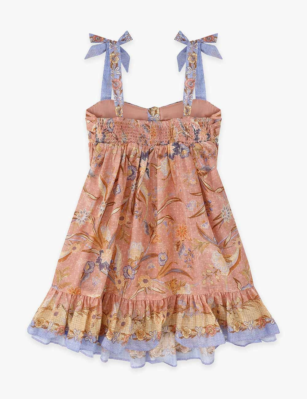 Abito con lacci sul davanti Indra Kids