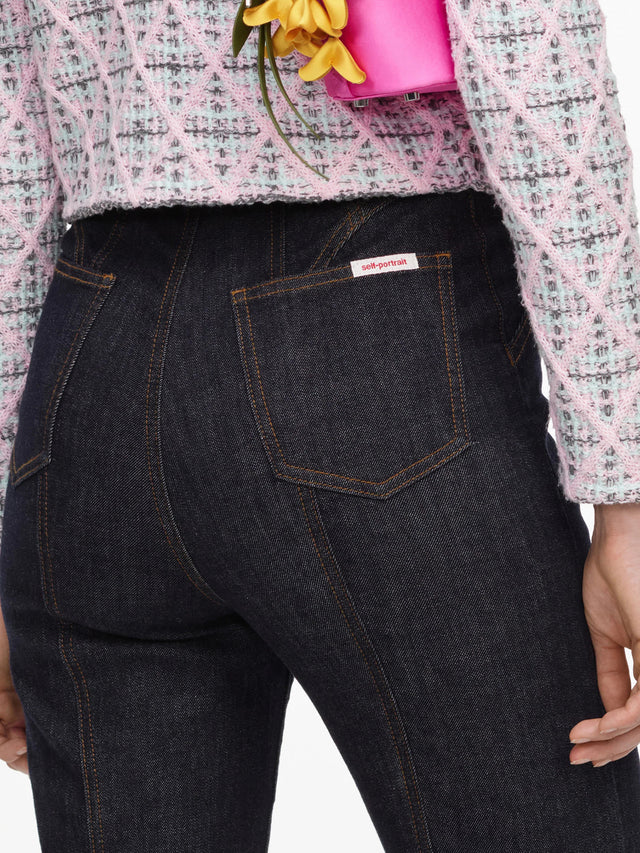 High Waisted Denim Jeans