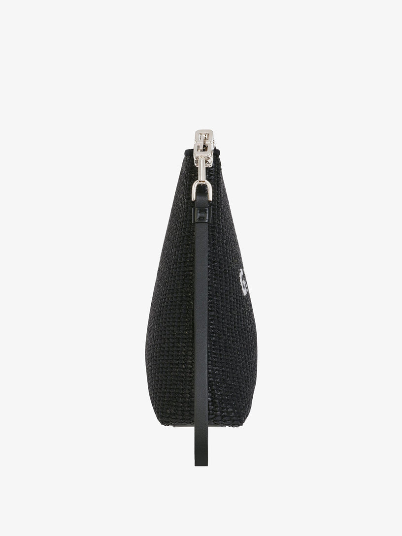 Givenchy clutch bag in raffia