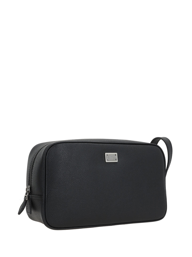 Sicily toiletry bag in calfskin