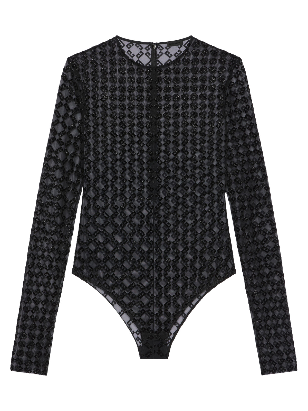 Shiny Monogram 72 tulle body